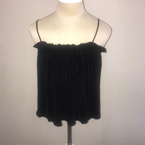 Madewell black cami NWT